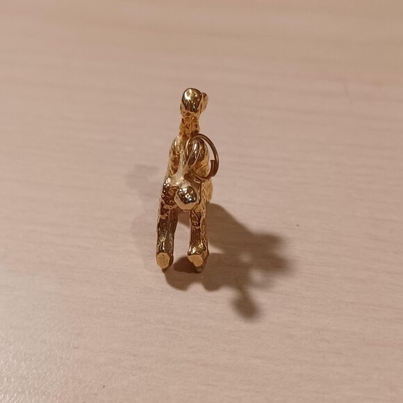 14K Gold Poodle Charm For Bracelet Vintage - Picture 2 of 6